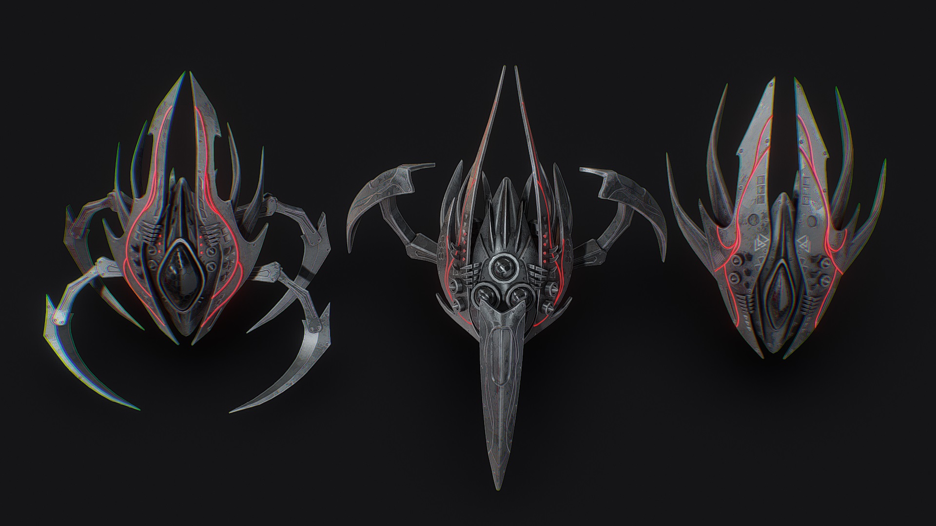 Evil mech pack | Fab