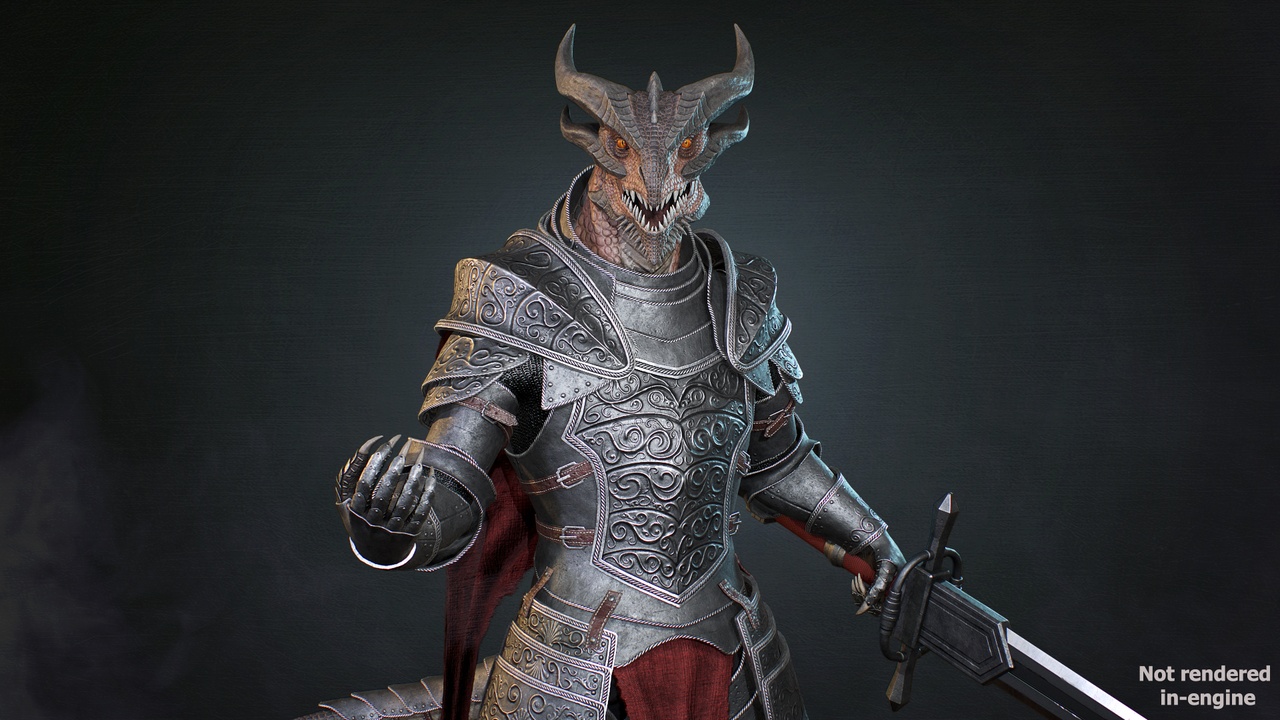Media 1 for listing Lizardman Heavy Knight