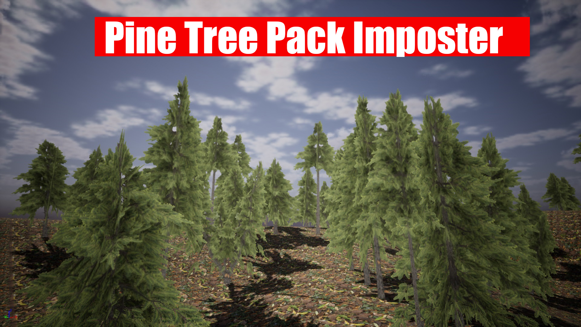 Imposter Tree Pine Tree Pack (Imposter) | Fab