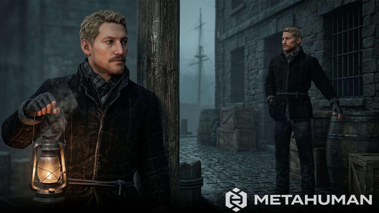 Media 1 for listing Black Velvet Long Coat with High Collar and Rope Belt Gothic Historical Style
