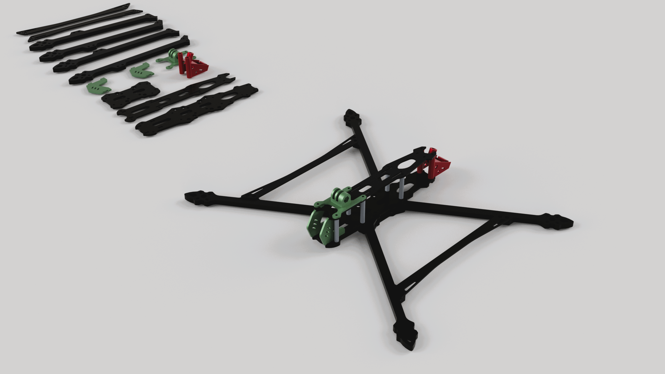 FPV Drone Frame Kit (10-Inch) | Fab