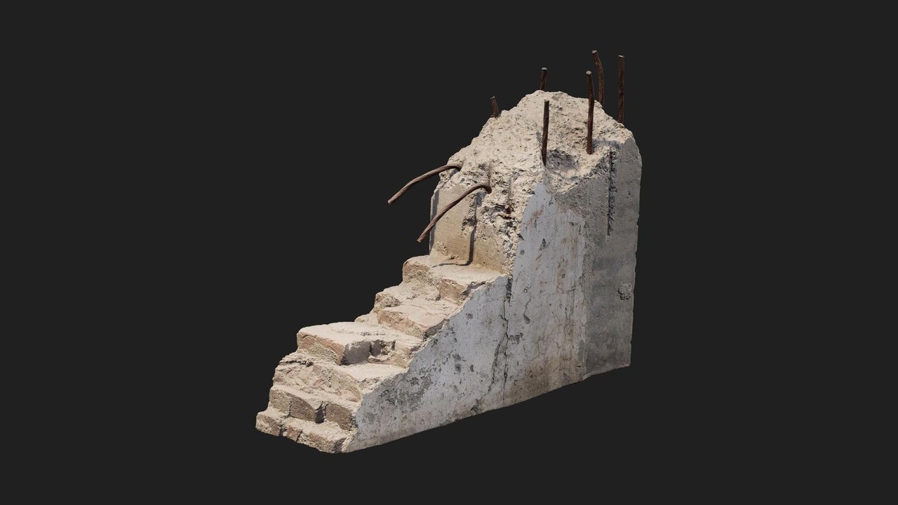 Media 1 for listing Urban Ruin Building Structure Concrete M 02