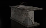 Soviet Abandoned Bus Stop | Post-Apocalyptic Prop | Fab