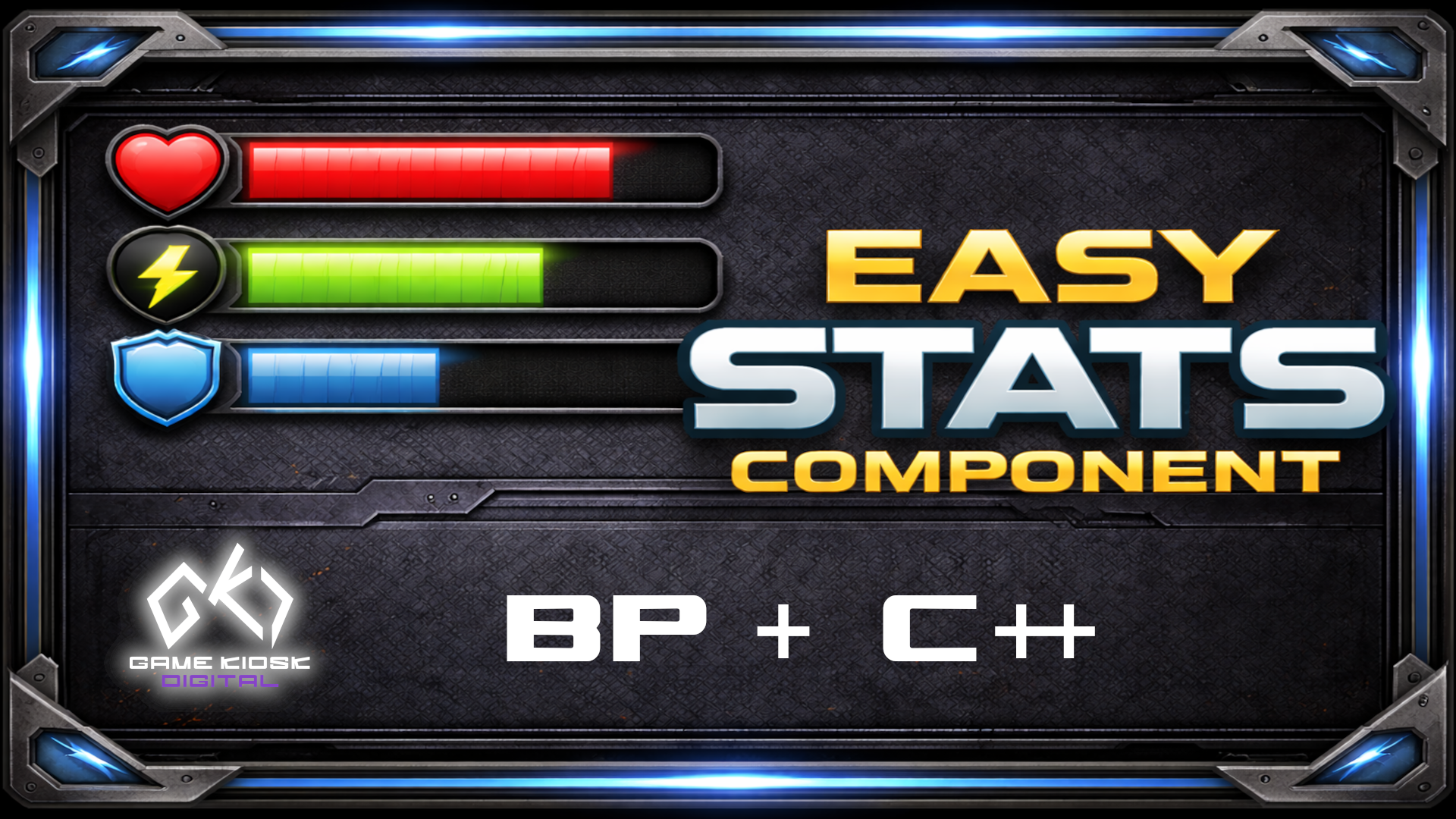 Easy Stats Component | Fab