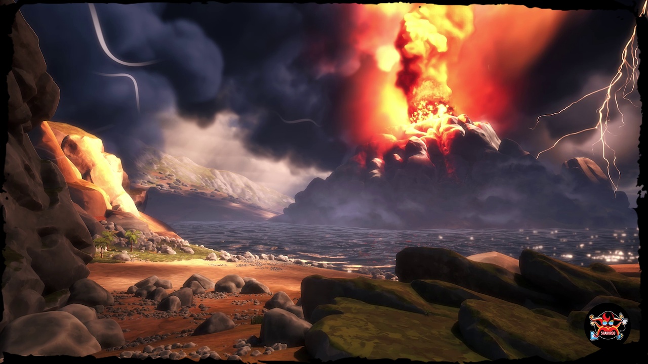 Media 1 for listing Volcano Island with Fire Propagation