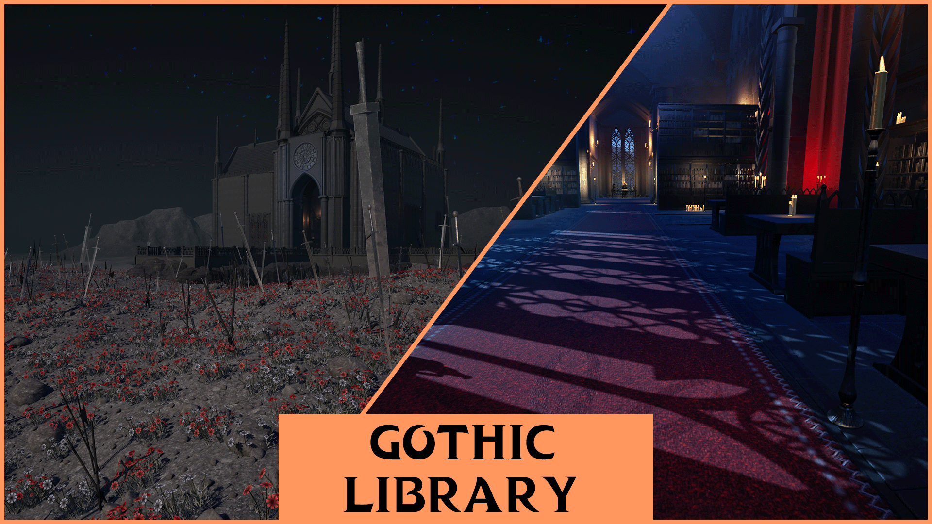 Gothic Library | Fab