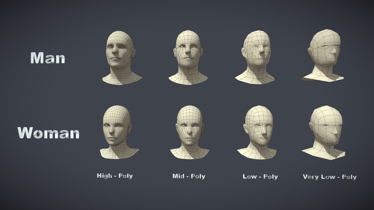 Media 1 for listing Base Mesh Pack - Head