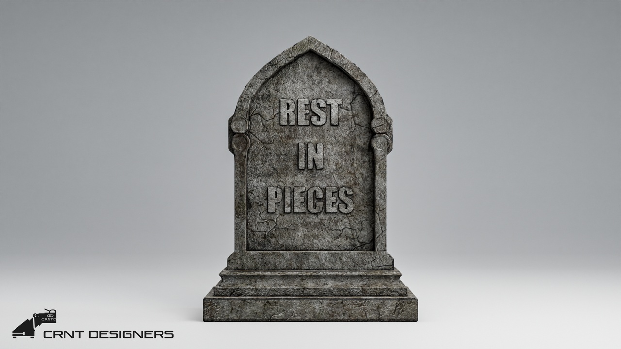 Media 1 for listing Tombstone Lowpoly 3D model