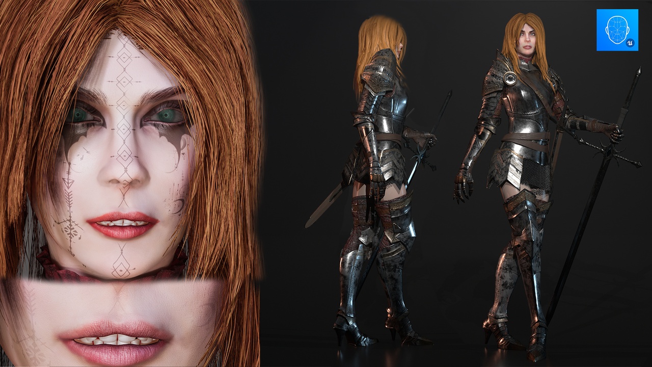 Media 1 for listing Female Knight Full Plate