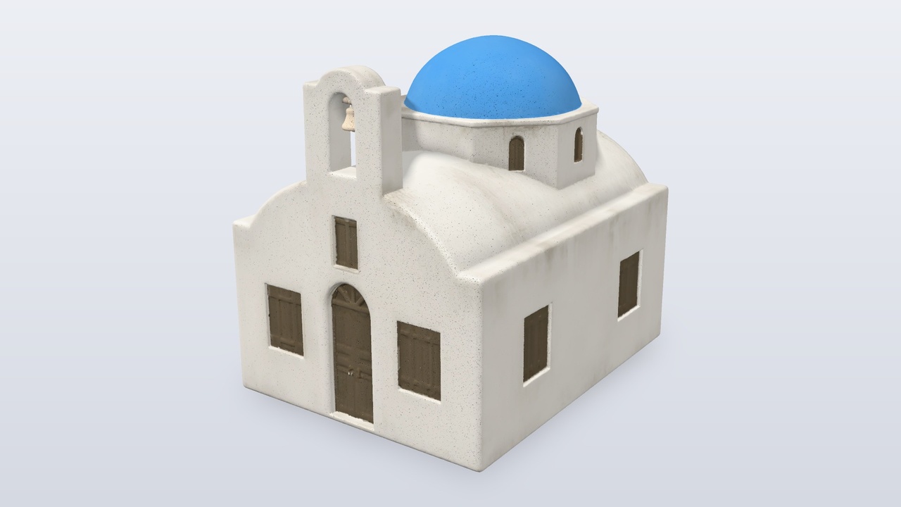 Media 1 for listing Greek Blue Dome Chapel