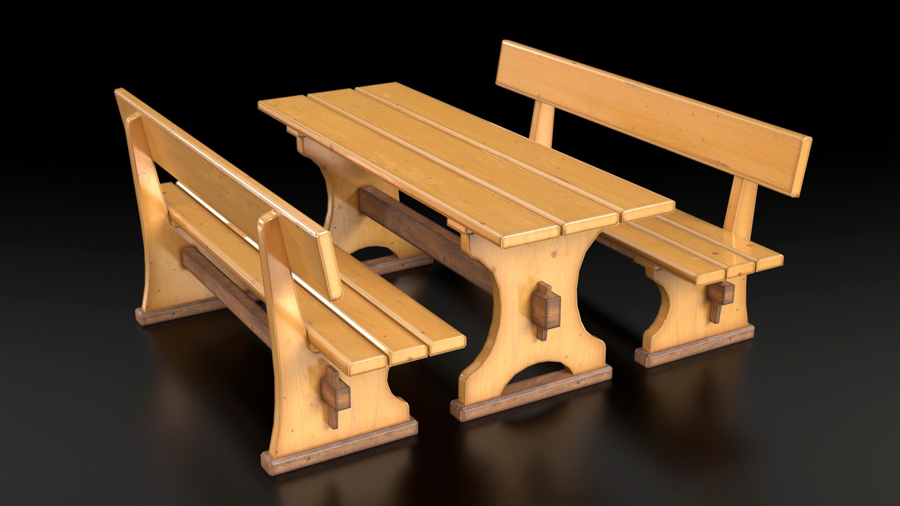 Media 1 for listing Cafe Table Chairs 3