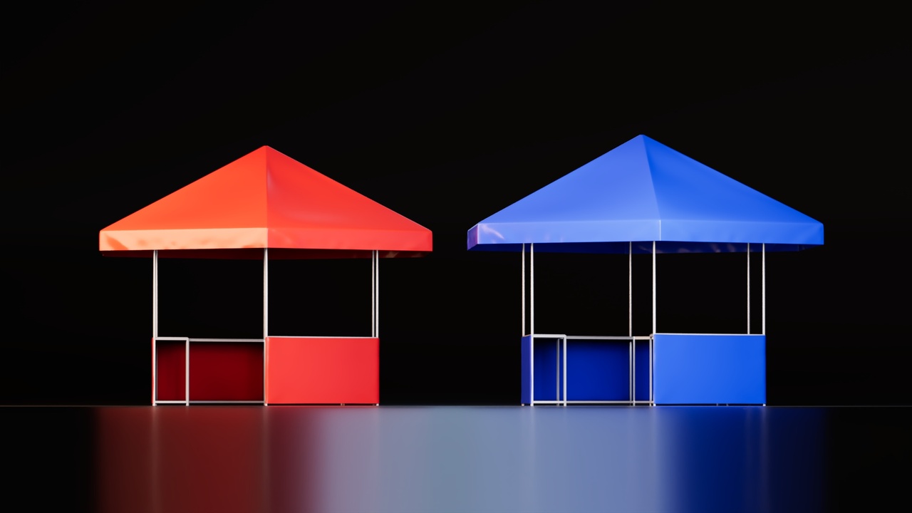 Media 1 for listing Modular Market Stall Canopy Pack