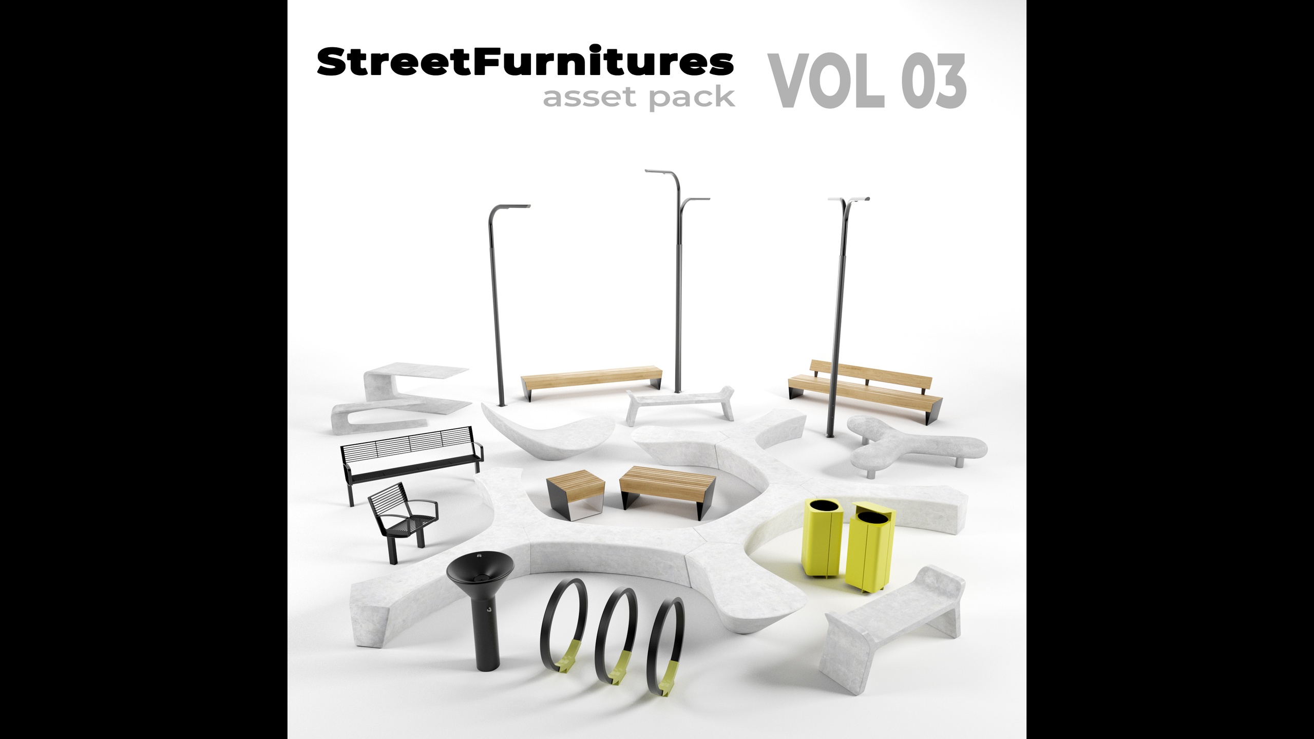 Media 1 for listing Street Furniture Pack -03-