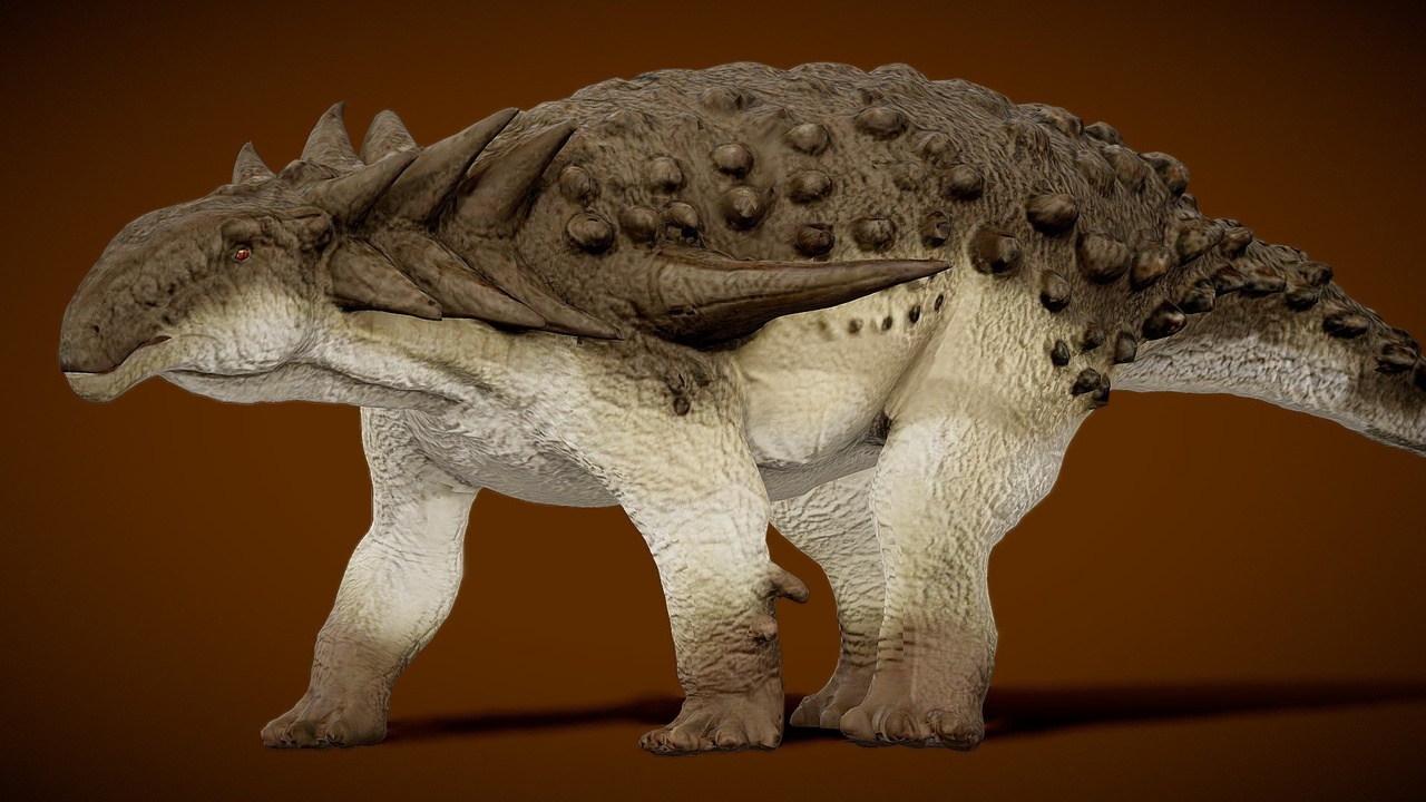 Media 1 for listing Animated Sauropelta (Free)