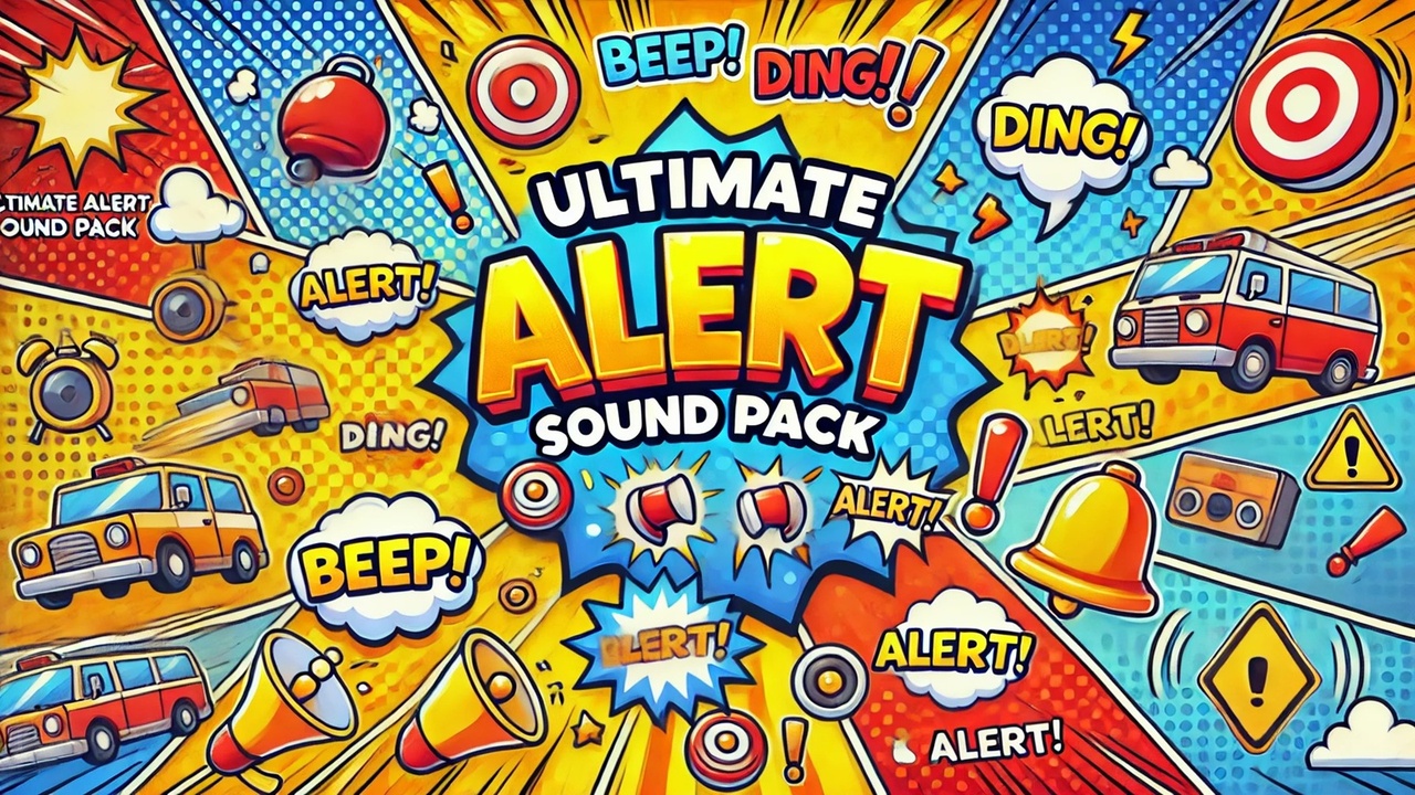 Media 1 for listing Ultimate Alert Sound Pack