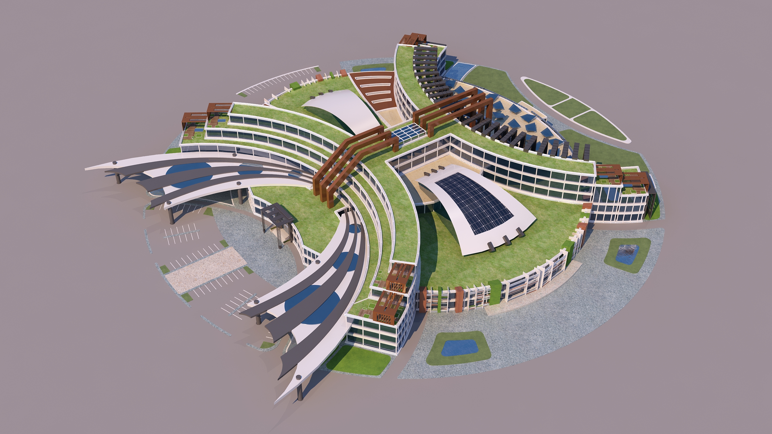 0180 - Hotel Modern Building | Fab