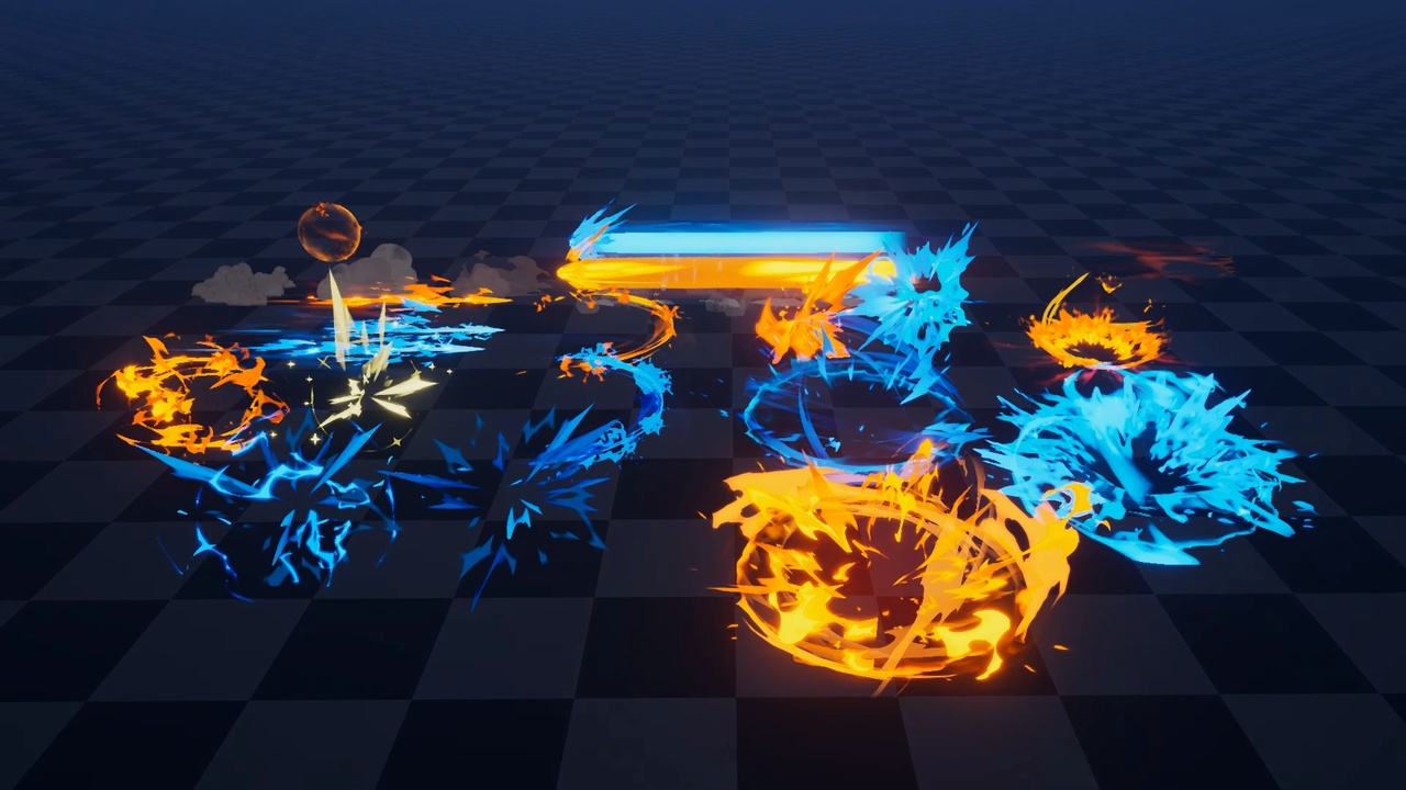 Media 1 for listing Stylized VFX vol.3