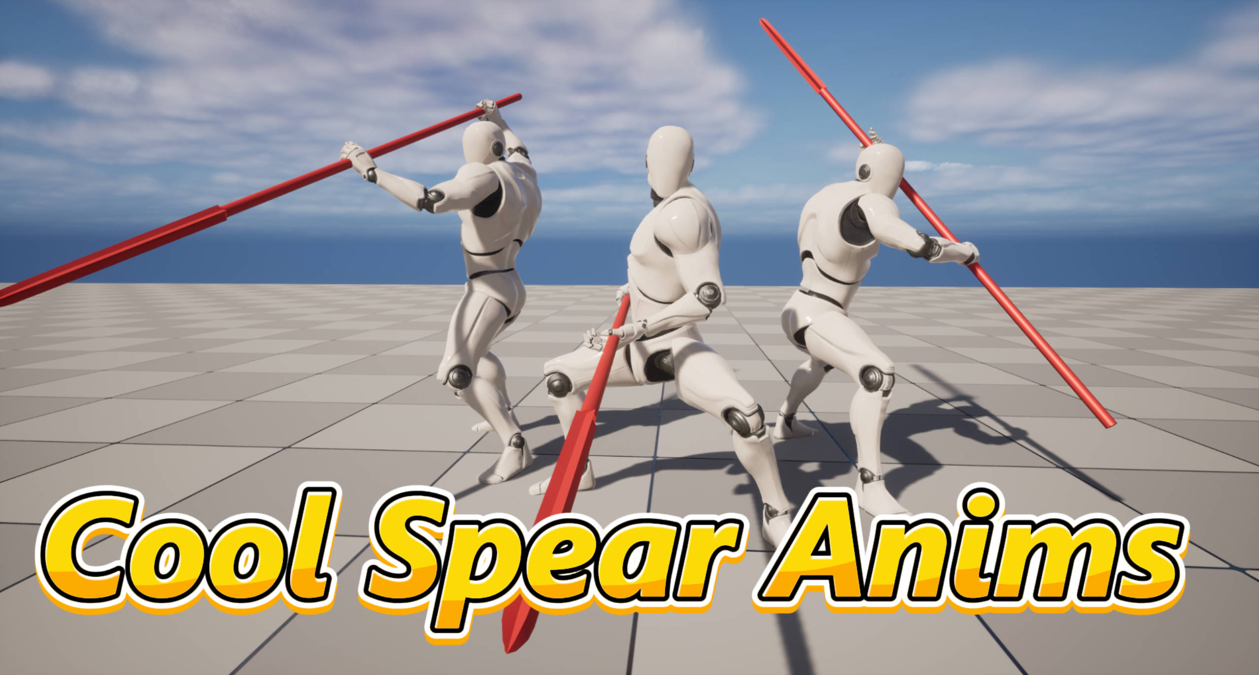 Cool Spear Combat Animations | Fab