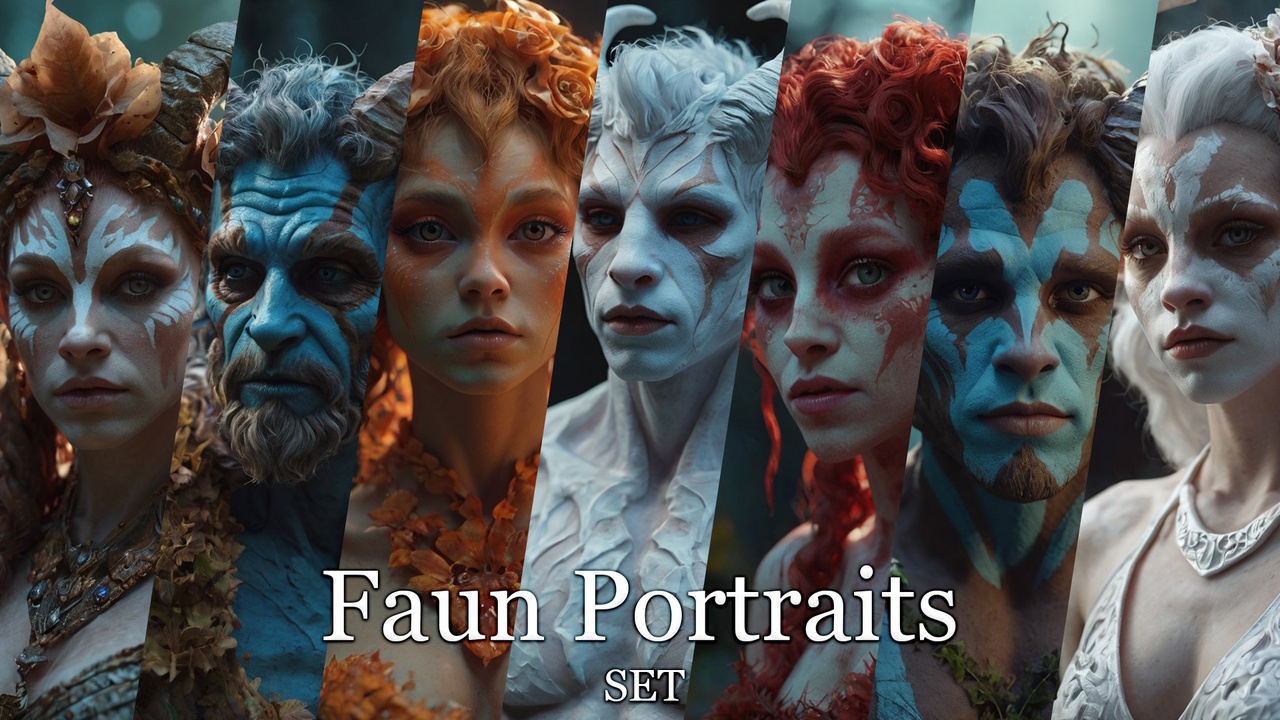 Media 1 for listing Faun Portraits