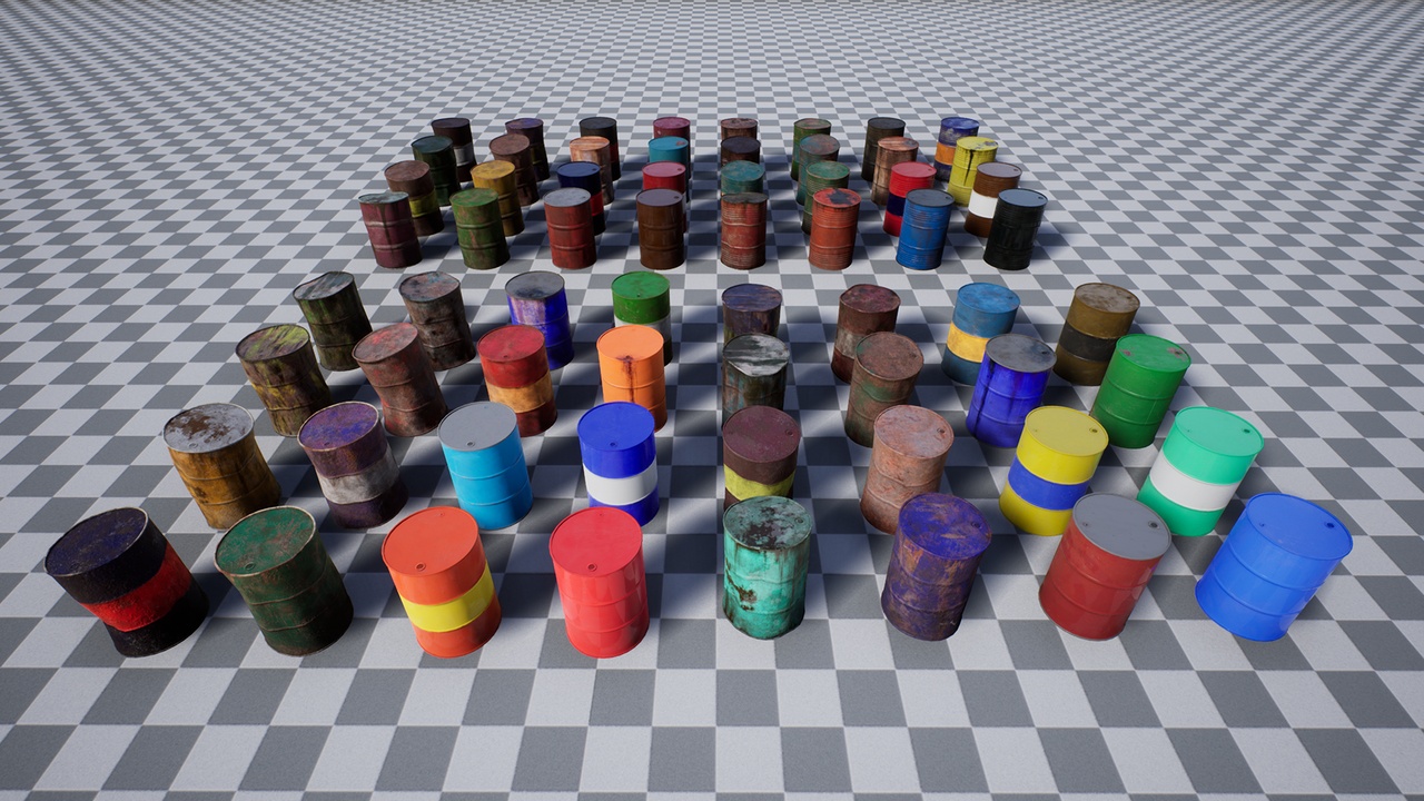 Media 1 for listing Metal Barrels Pack
