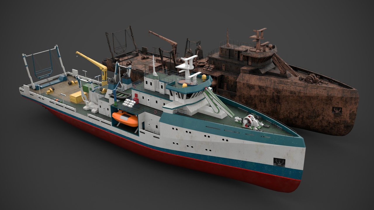Media 1 for listing Ocean research vessel