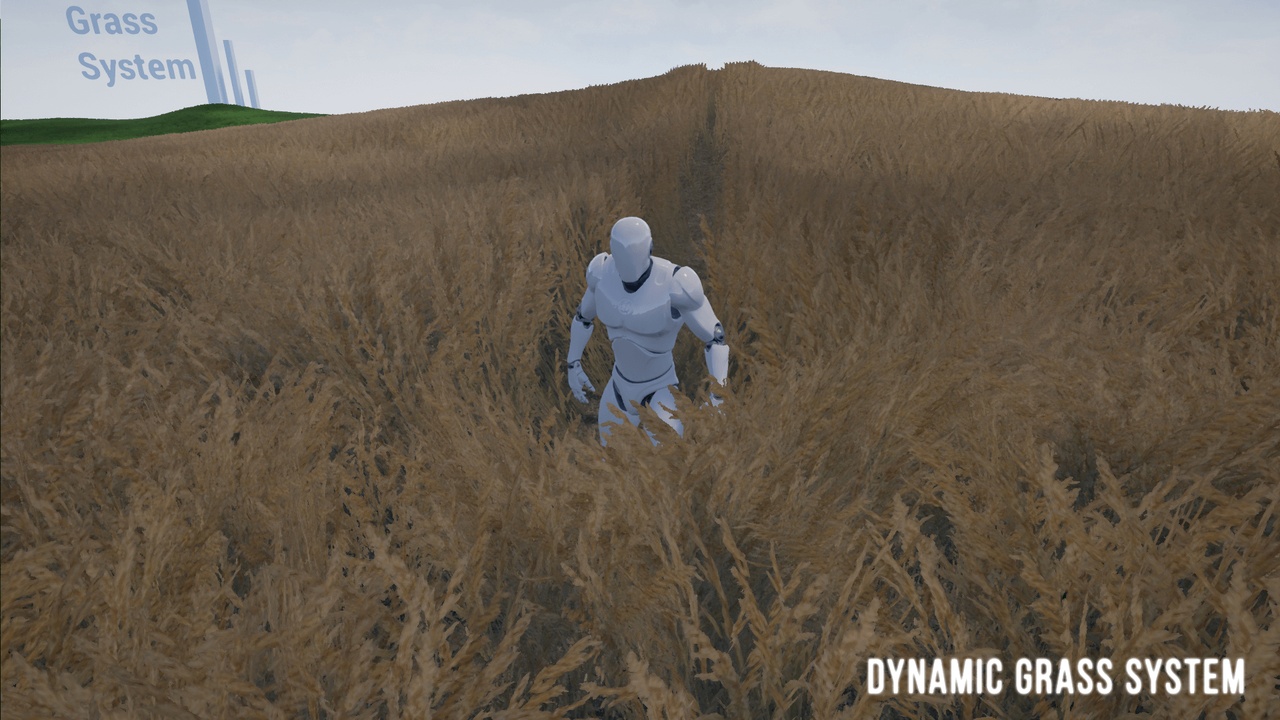 Dynamic Grass System