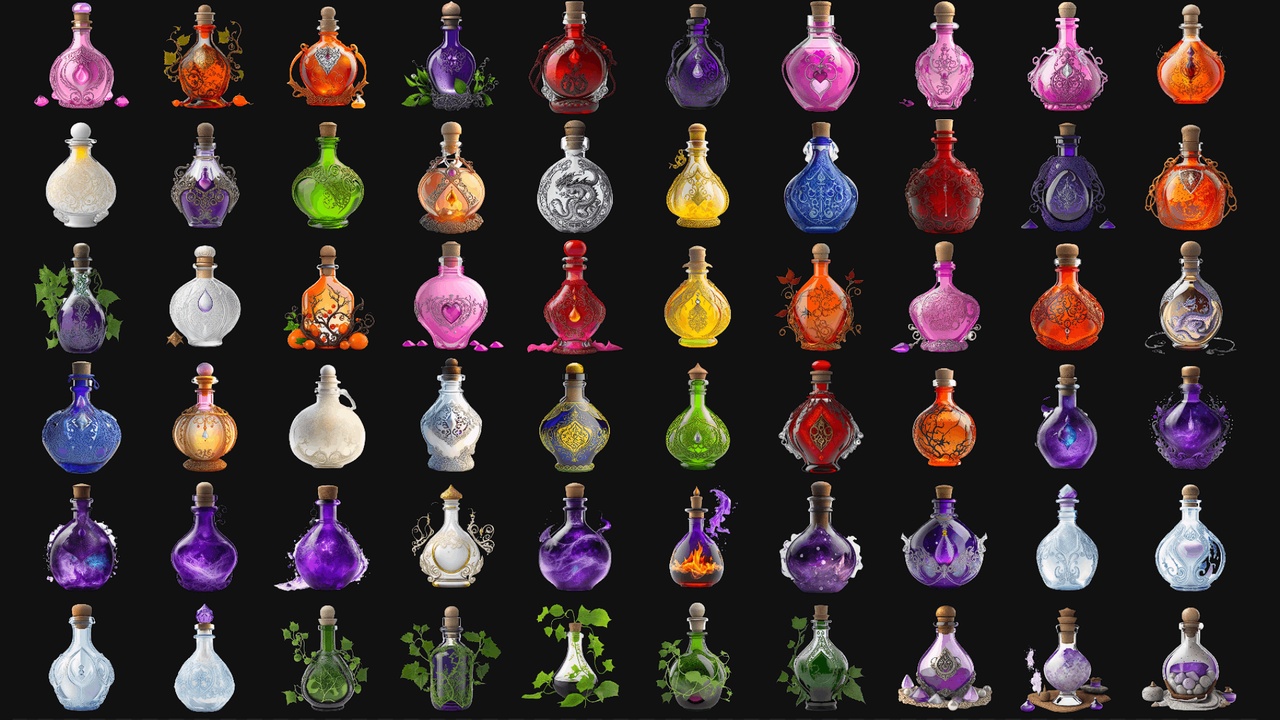 Media 1 for listing 191 Potions Icons Pack
