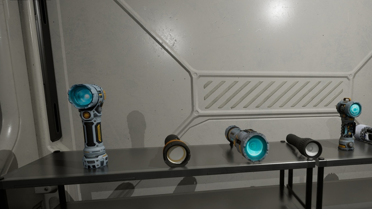 Sci-Fi Flashlight Pack – Game Ready Props (FBX + GLB) | Fab