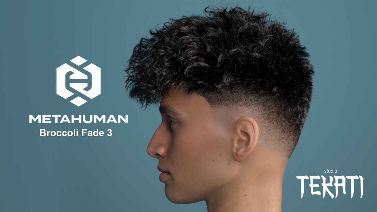 Media 1 for listing MetaHuman Broccoli Fade 3