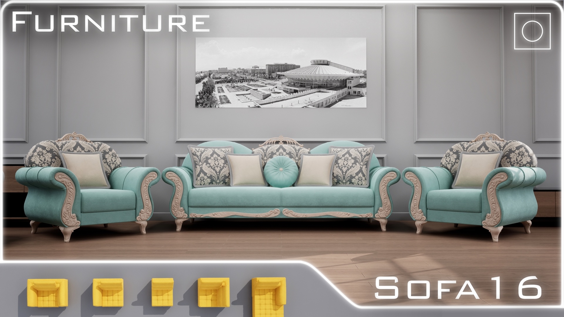 Media 1 for listing Furniture Sofa 16
