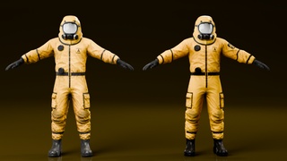 Hazmat Suit - Rigged | Fab