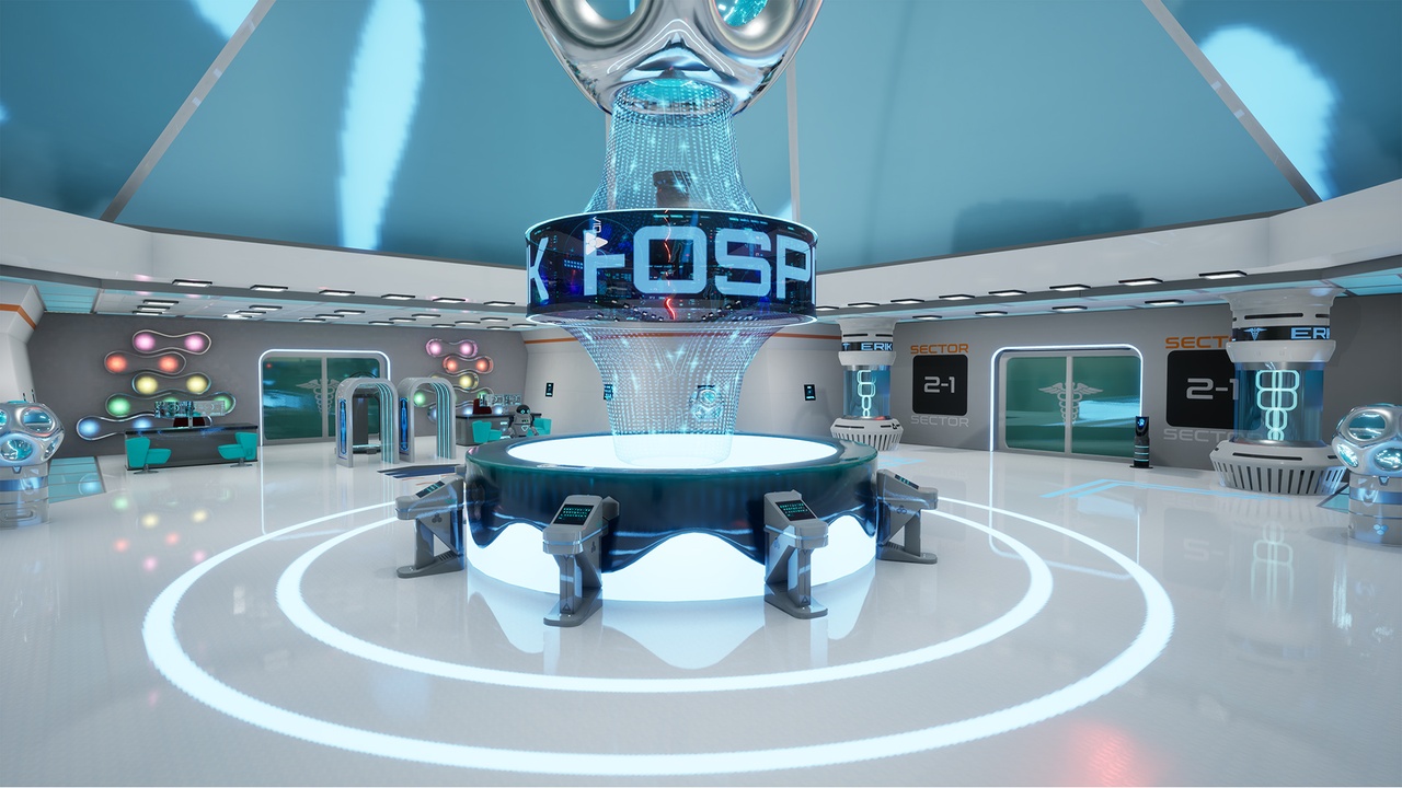 Media 1 for listing HOSPITAL MODULAR FUTURISTIC SCI FI