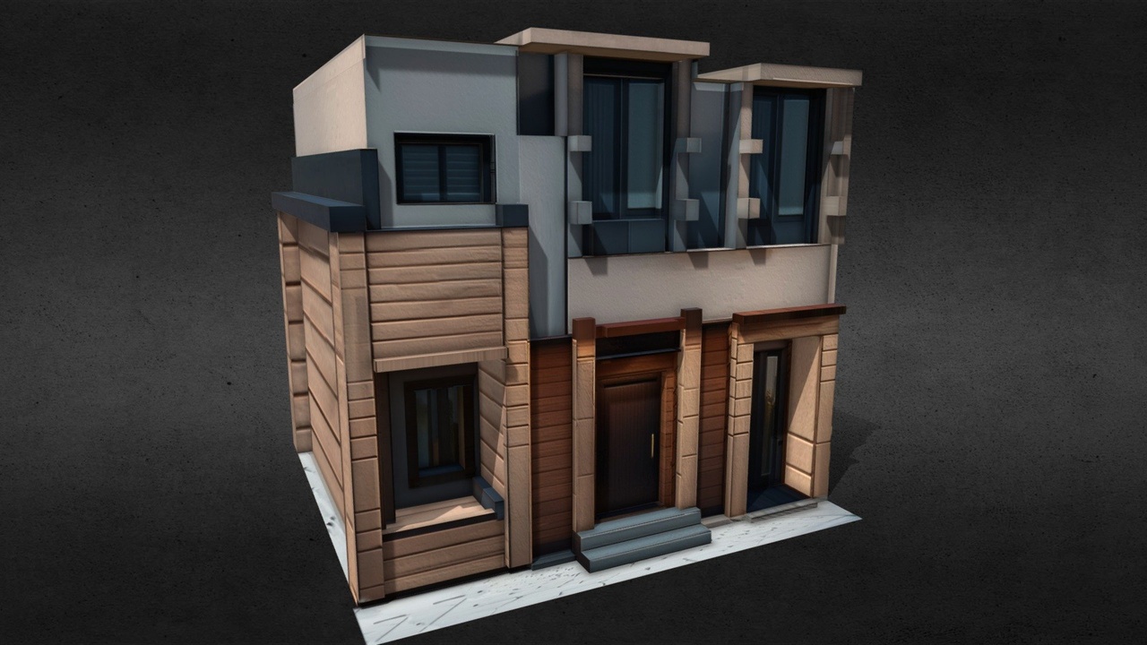 Media 1 for listing Modern House (3.6k Triangles)