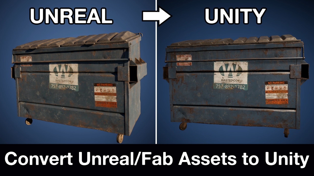 Media 1 for listing PrefabForge - Unreal to Unity in One-Click