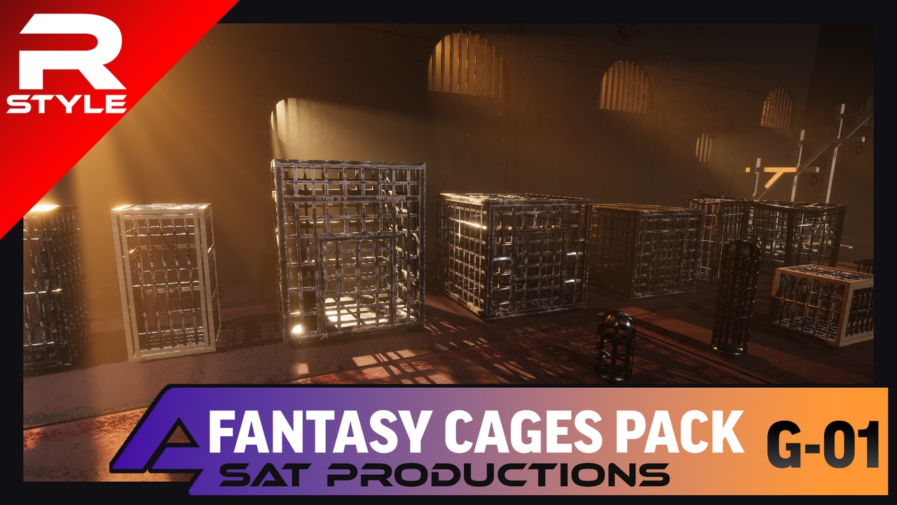 Media 1 for listing Fantasy Cages Pack