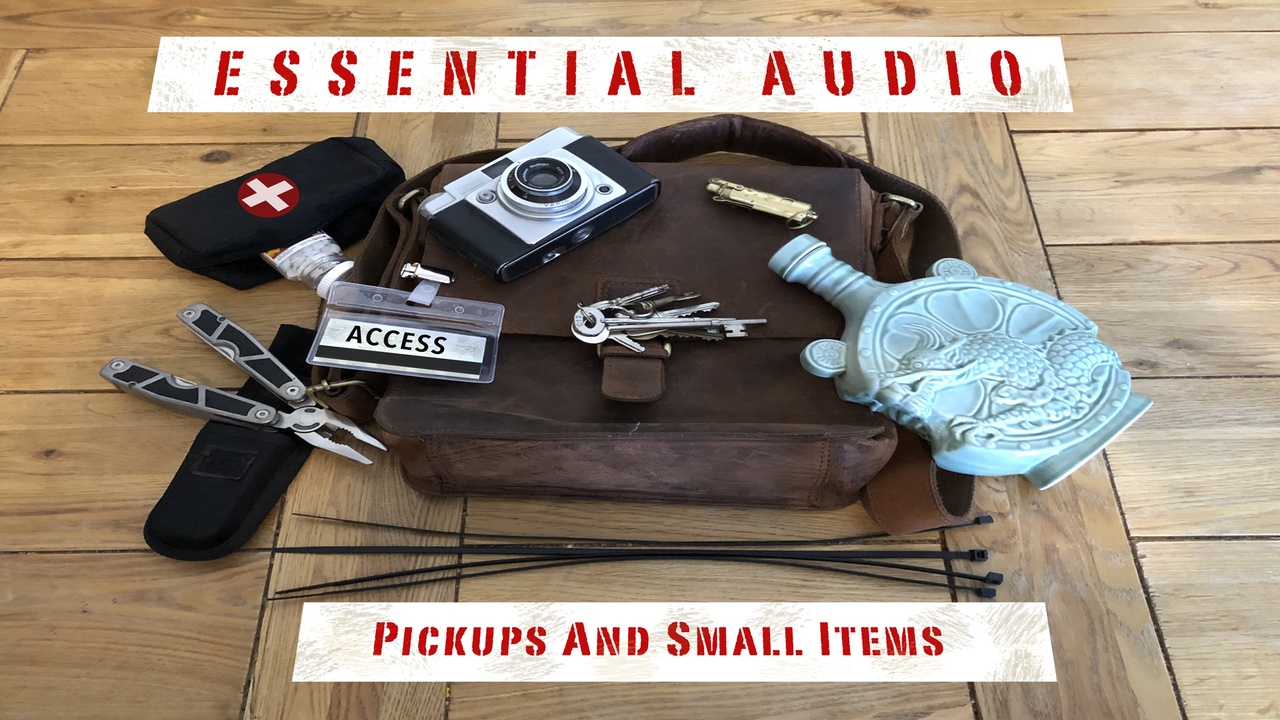 Media 1 for listing Essential Pick-ups and Small Item Sounds
