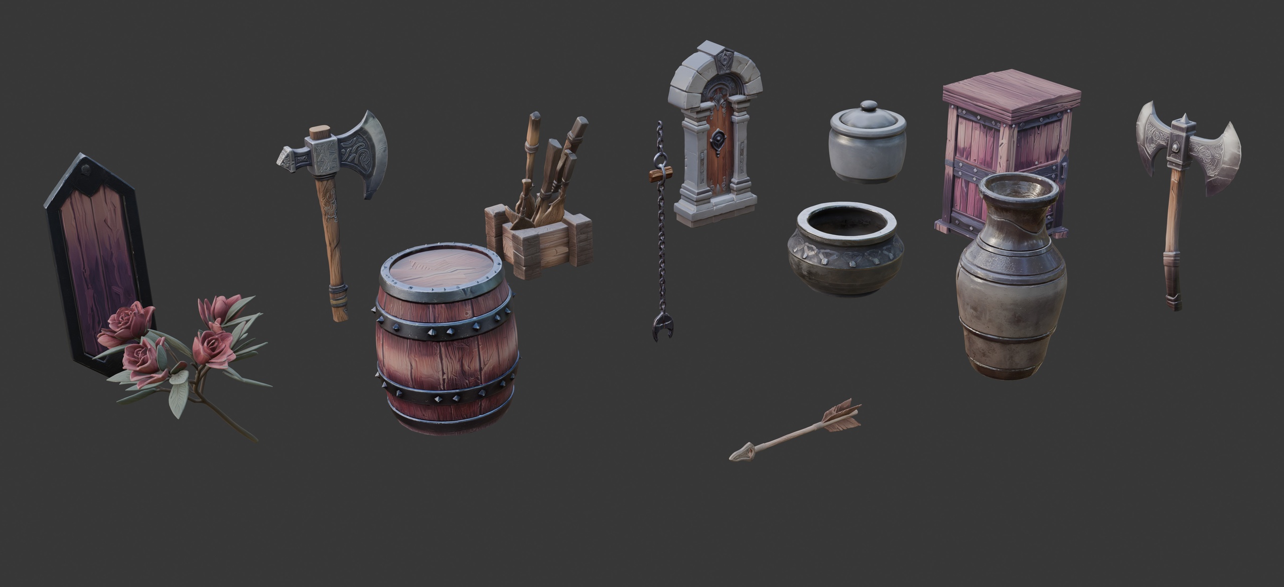 Media 1 for listing Stylized Items Set 1