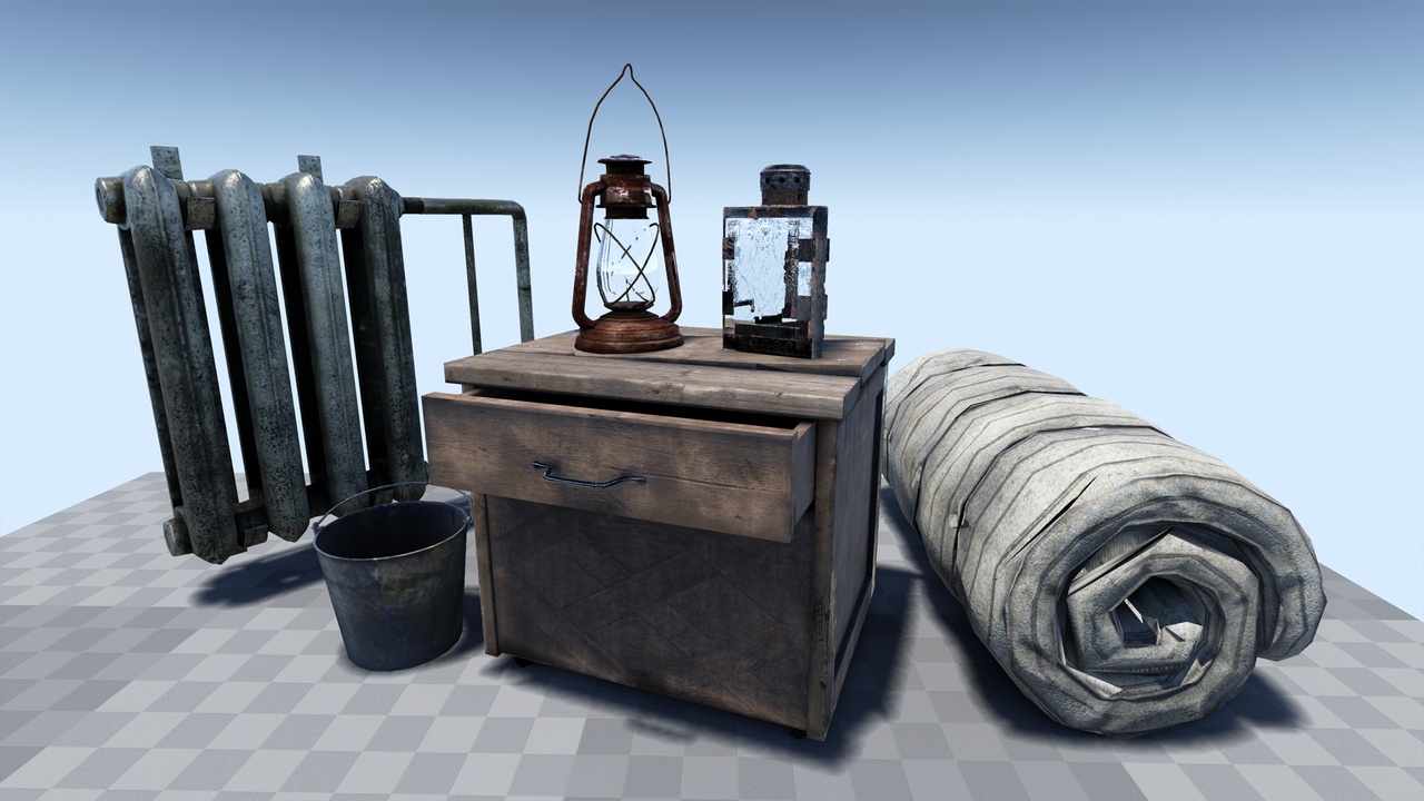 Media 1 for listing Urban Interior Props Pack