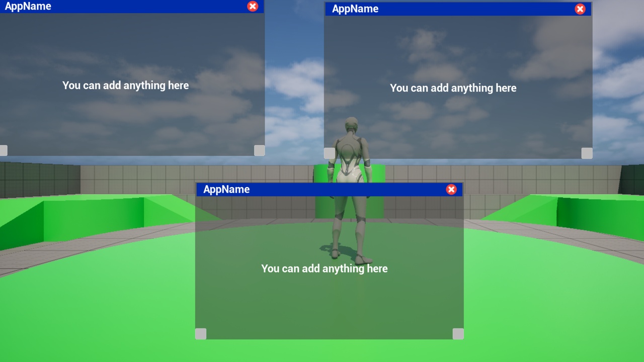 Very Easy Draggable and Resizable Windows 1.0 | Fab