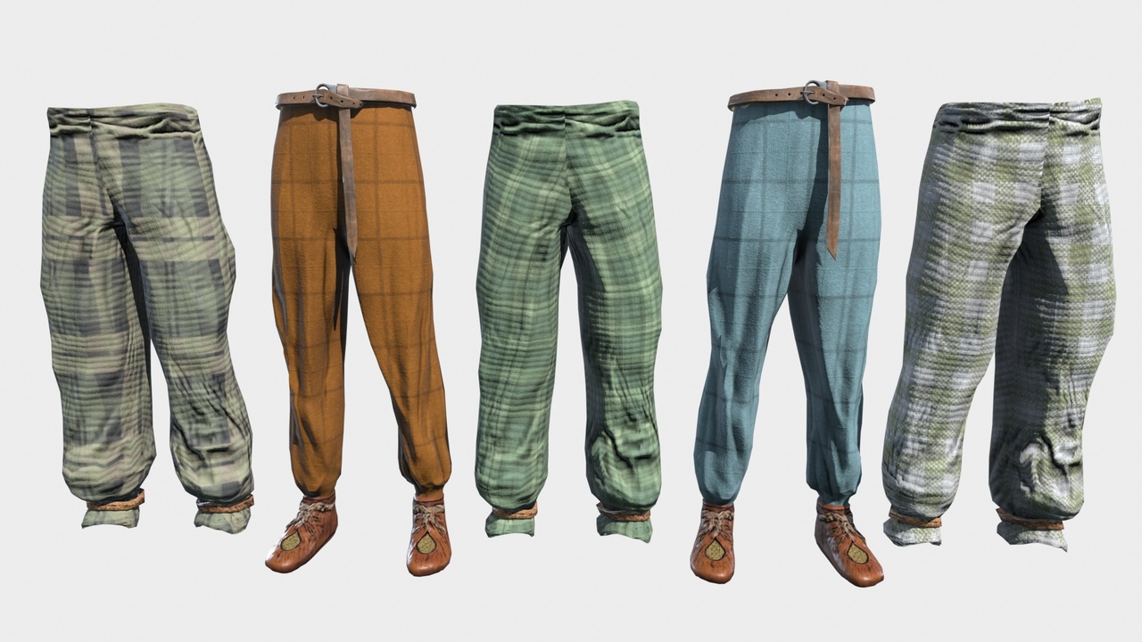 Media 1 for listing Historical Warrior Pants - pack