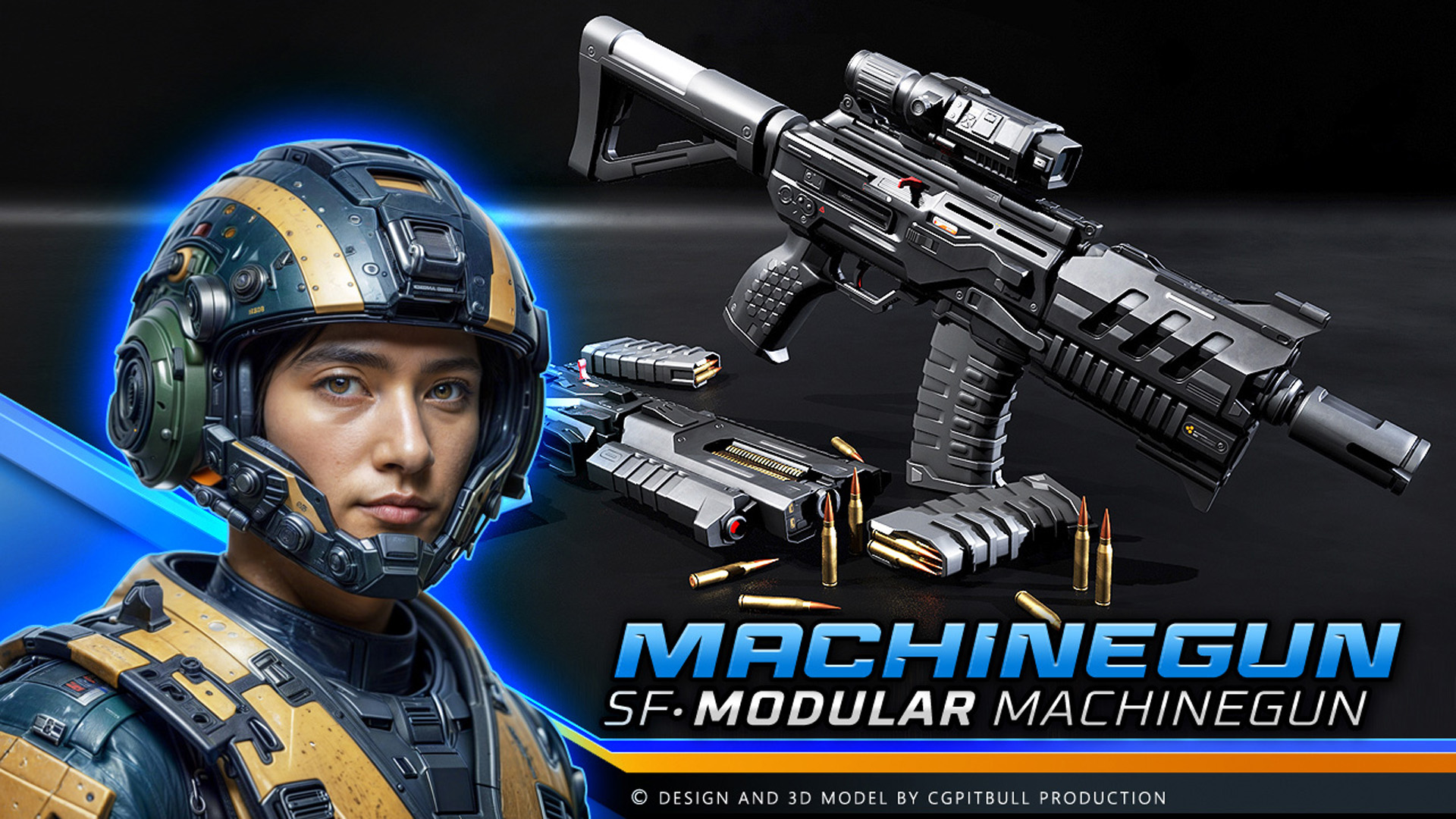 Machine Gun Product MMG Modular Machinegun | Fab