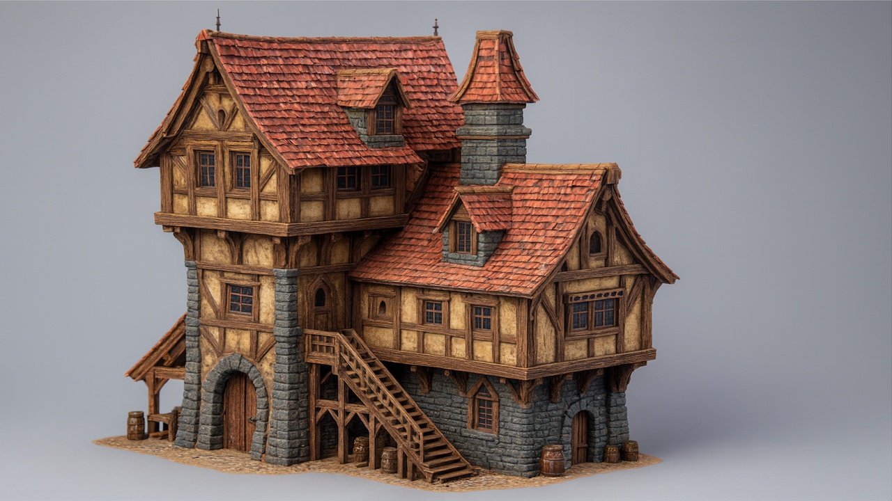 Media 1 for listing Stylized German Architecture