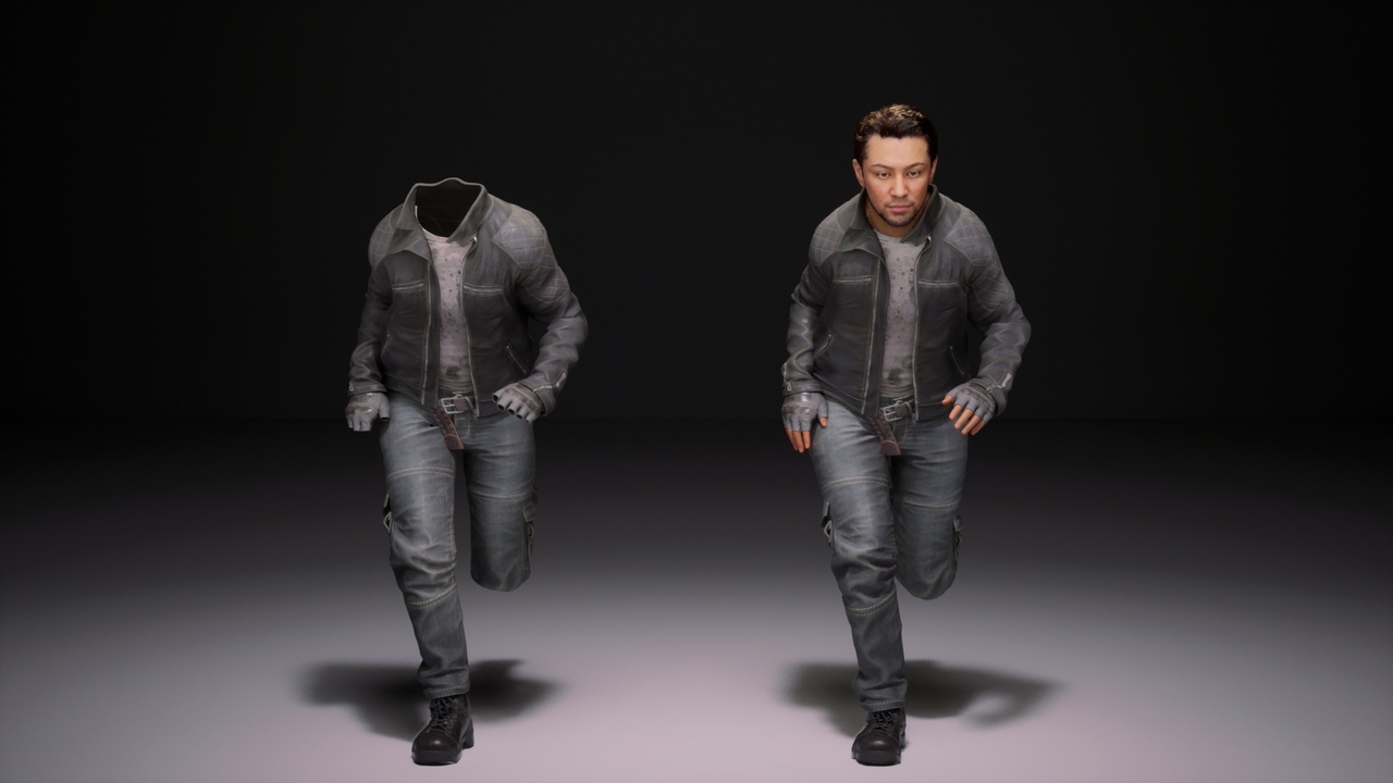 Media 1 for listing Meta Humans_Men's jackets and denim pants