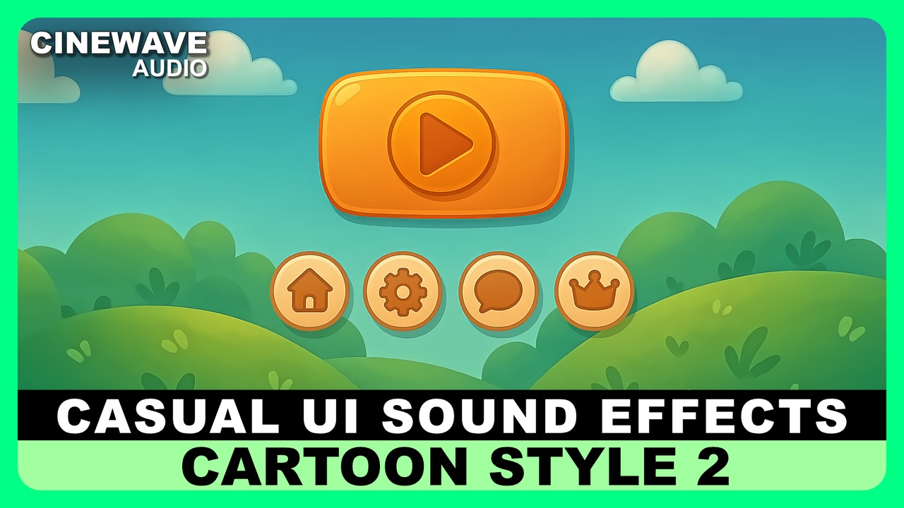 Media 1 for listing Casual UI Sound FX - Cartoon Style 2
