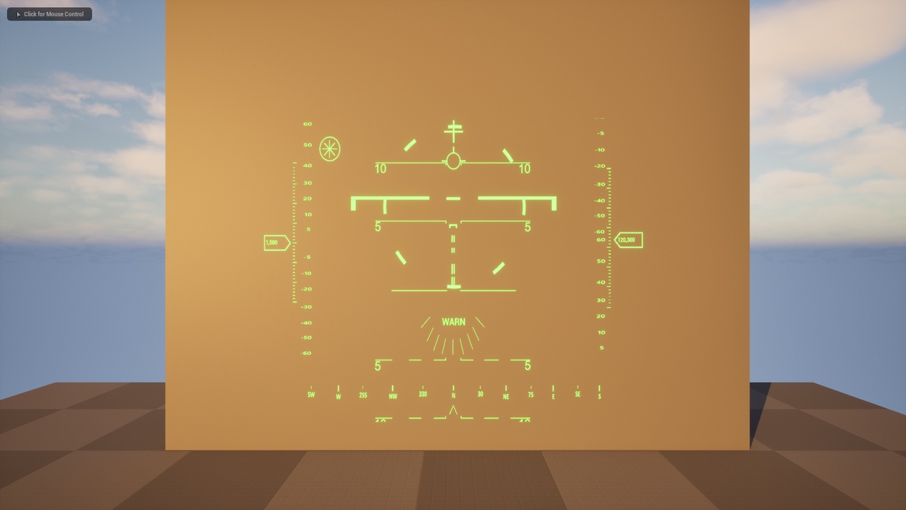 Media 1 for listing Aircraft HUD