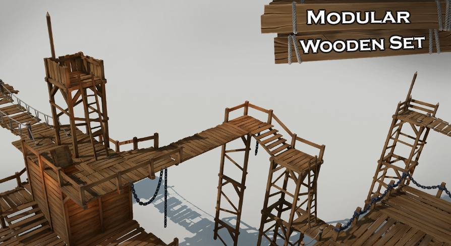 Modular Wooden Set | Fab