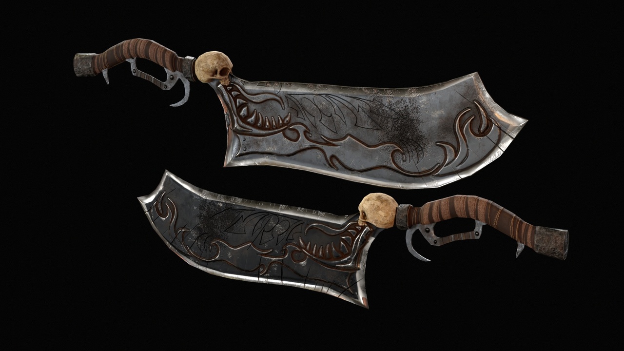 Medium 1 für Eintrag Butcher Skull Cleaver