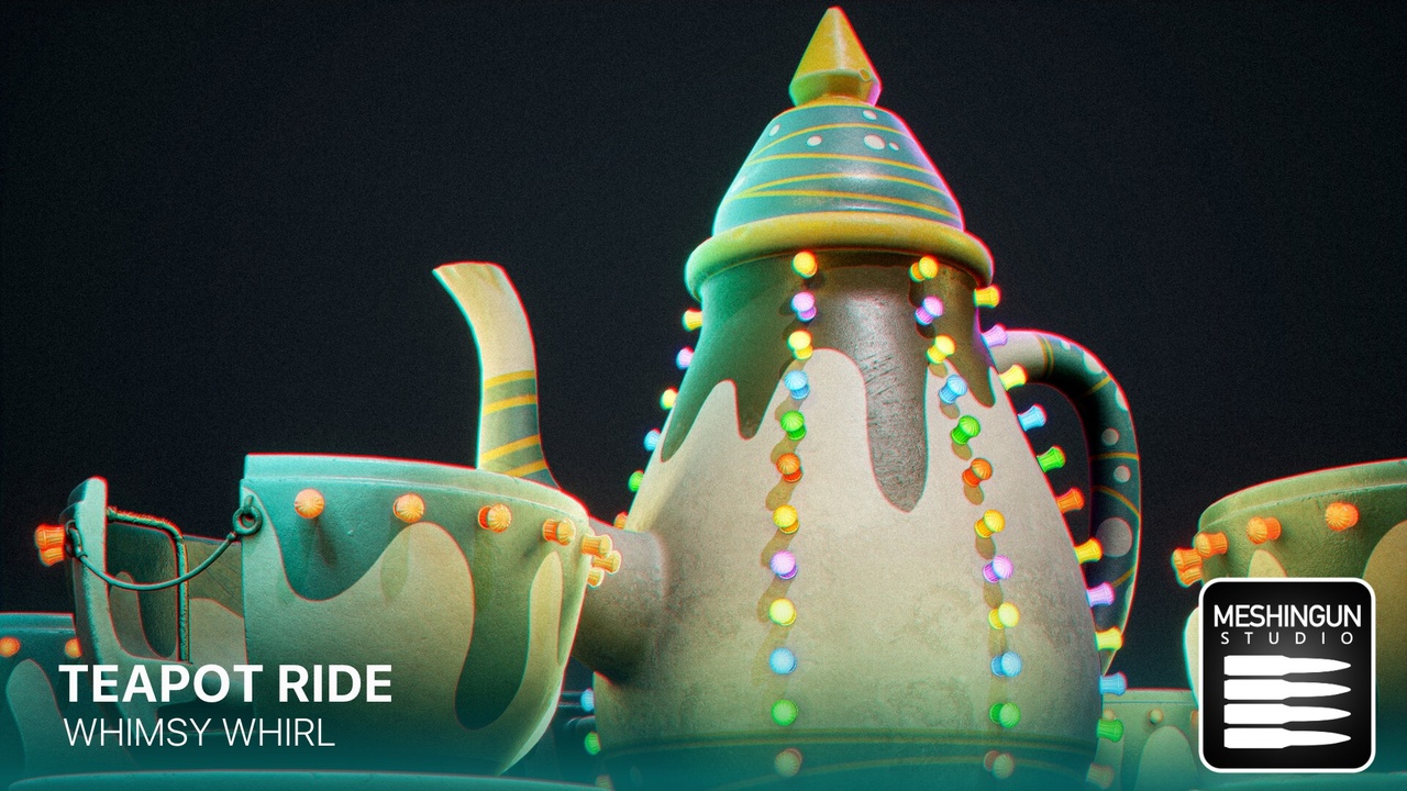 Media 1 for listing Teapot/Teacup - Theme Park Ride