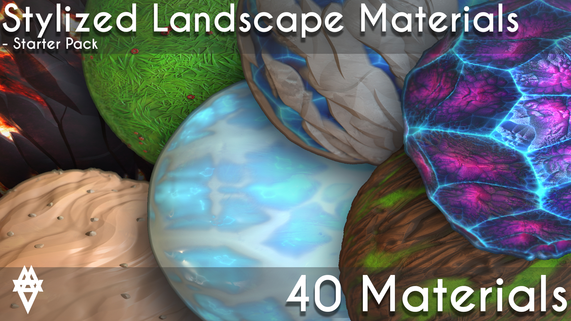 Stylized Landscape Materials - Starter Pack | Fab