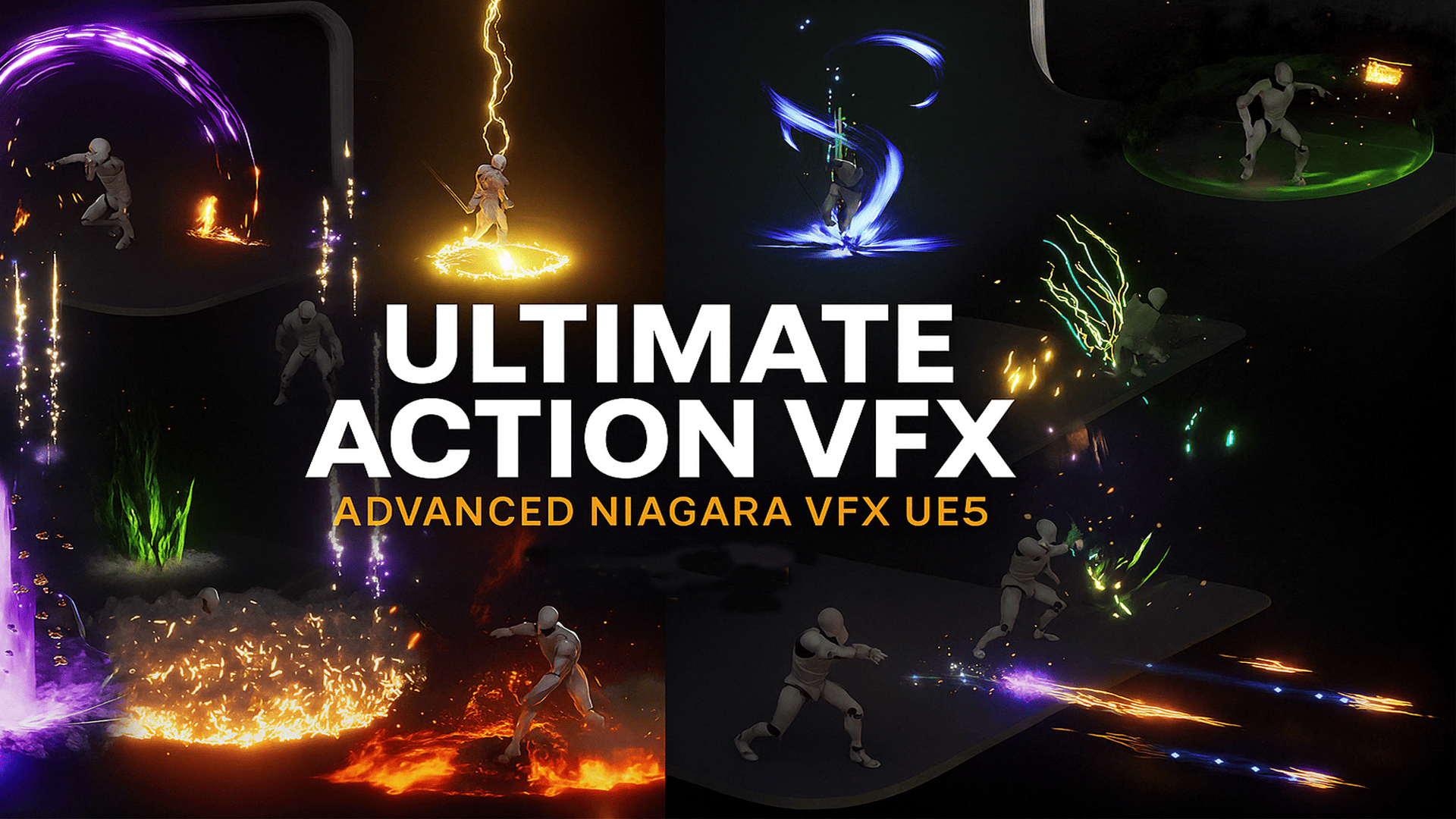 Ultimate Action Niagara VFX | Fab